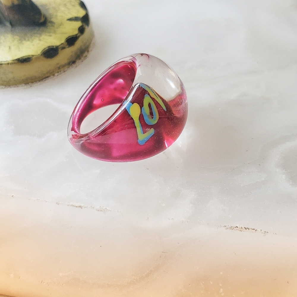 Vintage love ring - Picture 4 of 5